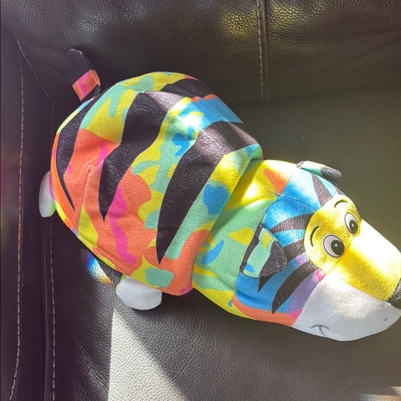Colorful Plush Tiger Stuffed Animal - Picture 1 of 3